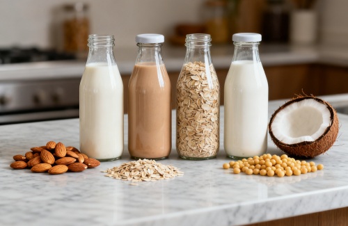 Emulsifiers in dairy alternatives